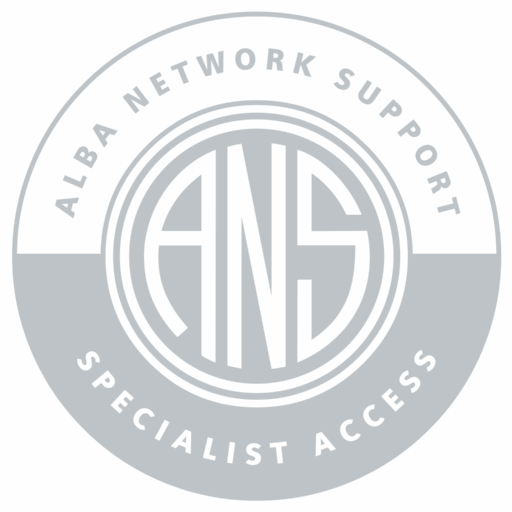 Alba Network Support - Logo - Transparent Background